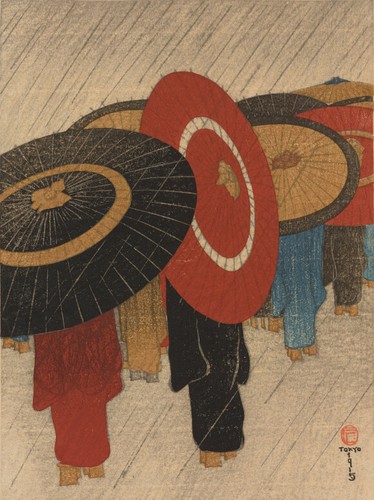 Japanese art woodblock print - japanese,